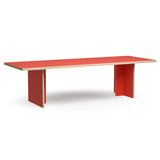 Rectangular Dining Table - Red