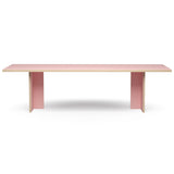 Rectangular Dining Table - Pink