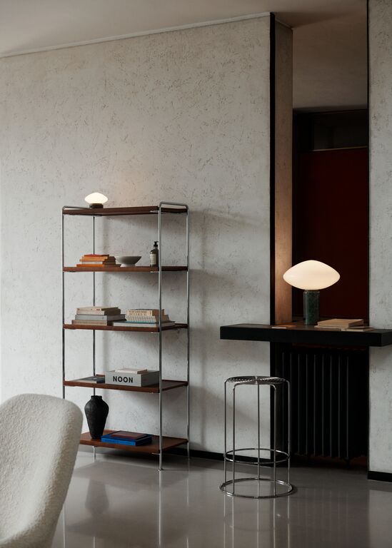 Alima NDS6 Shelving - Lacquered Walnut