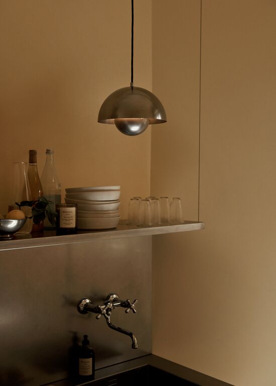 Flowerpot VP1 Anniversary Edition - Pewter