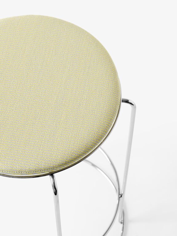 Scaun de insula Wire VP15 - Mirror Polished Steel