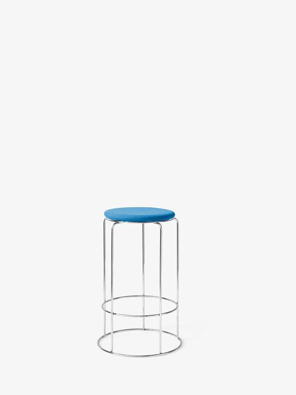 Scaun de insula Wire VP15 - Mirror Polished Steel