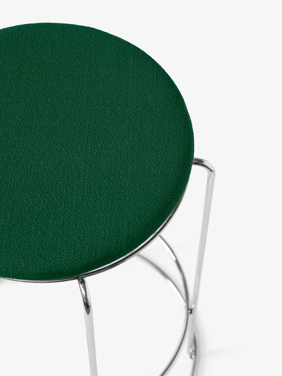 Scaun de insula Wire VP15 - Mirror Polished Steel