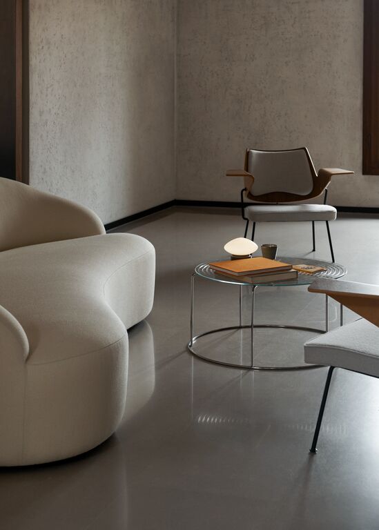 Wire Coffee Table VP17 - Mirror Polished Steel