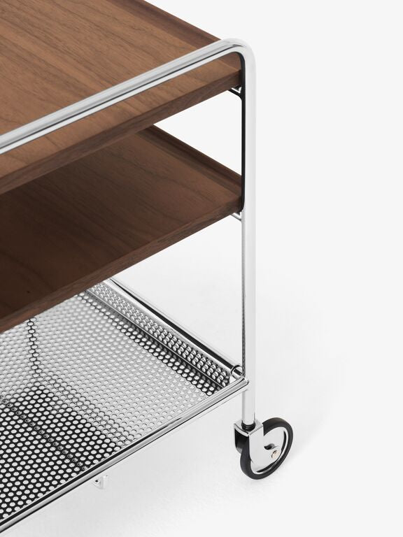 Alima Trolley NDS2 -  Lacquered Walnut