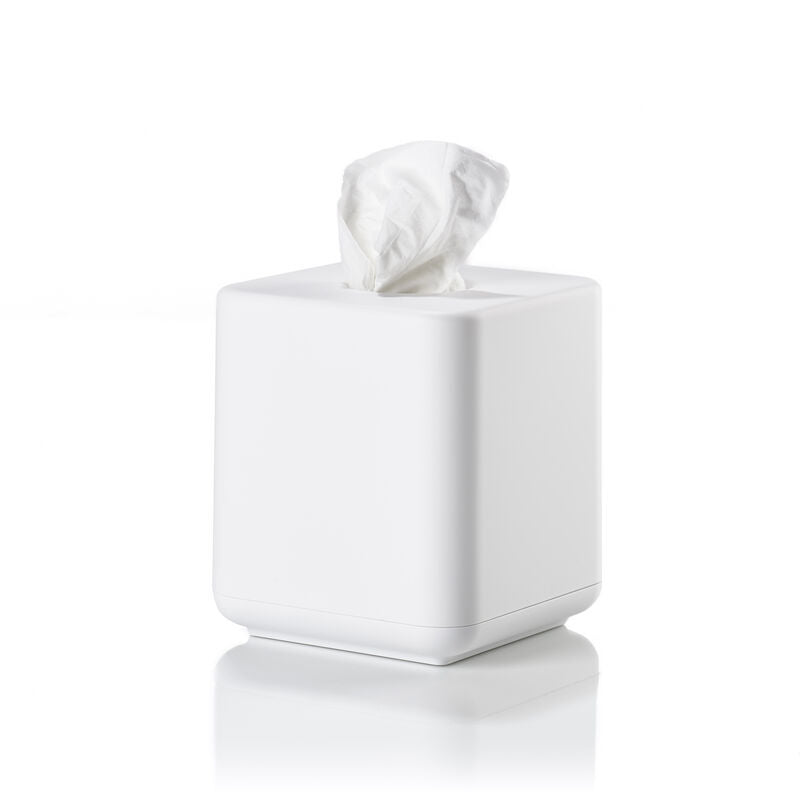 Ume Square Tissue box - White