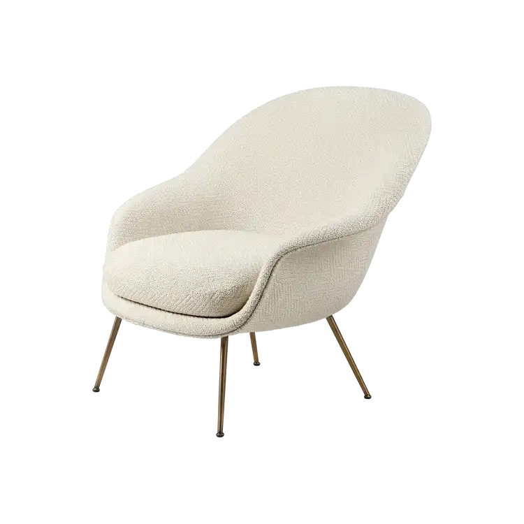 Bat Lounge Chair Fully Upholstered