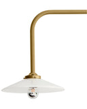 hanging lamp n°5 brass