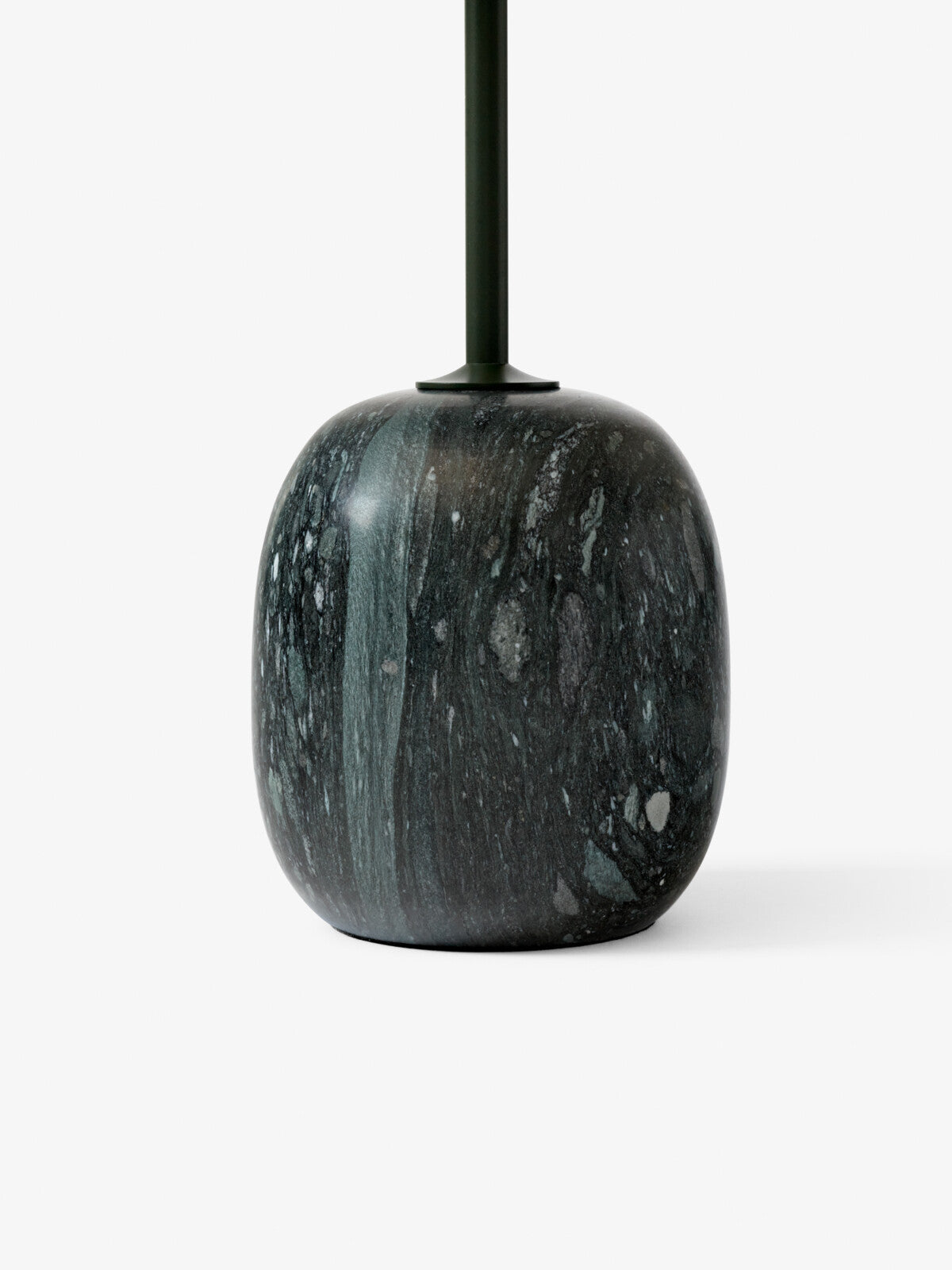 Măsuță Lato LN9 Ovala - Deep Green & Verde Alpi Marble