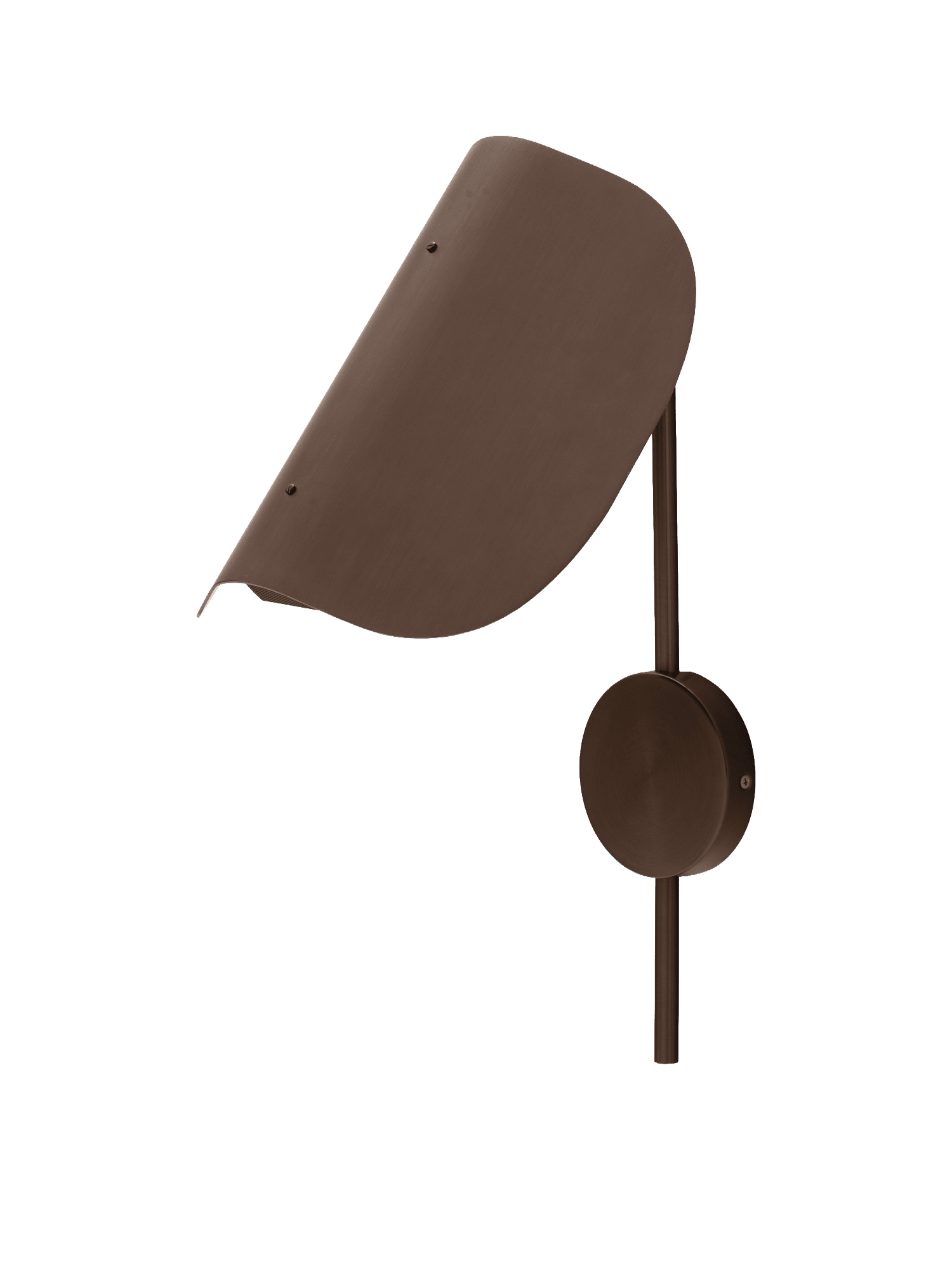 Wing Wall Lamp - Bronzed Aluminium