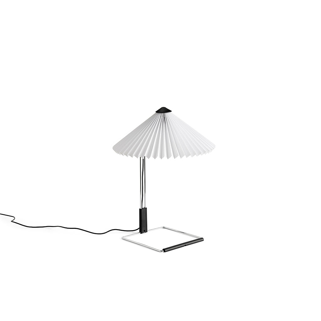 Matin Table Lamp - Mirror - White