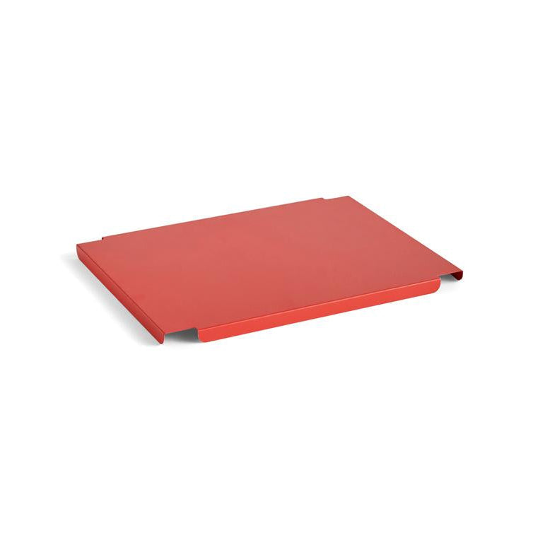 Colour Crate Lid Metal - Medium - Red