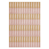 Alice Crawley Bamboo Forrest  Wool Rug - Rose