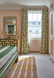 Alice Crawley Bamboo Forrest  Wool Rug - Rose