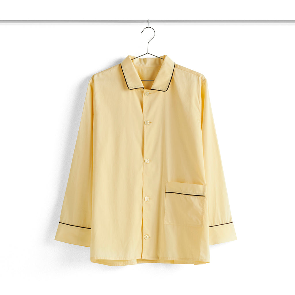 Pijama Outline Camasa cu maneca lunga - Soft Yellow