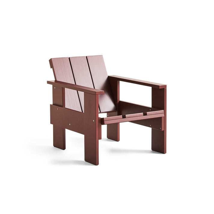 Crate Lounge Chair - Iron Red