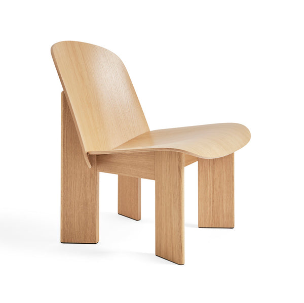 Chisel Lounge Chair - Oak