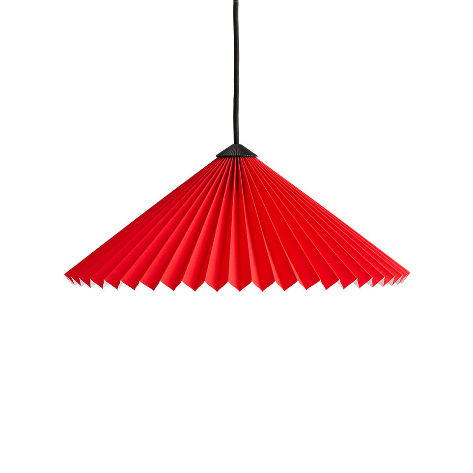 Matin Pendant - Bright Red