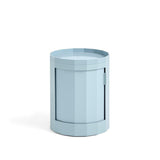Facet Cabinet 100 incl. feet and castors - Misty Blue