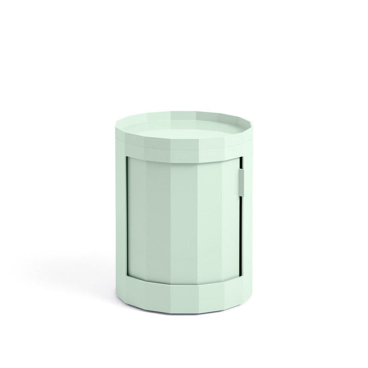 Cabinet Facet 100 cu picioare si roti - Soft Mint