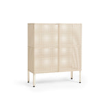 Cabinet Perforated Floor - Medium - Eggshell