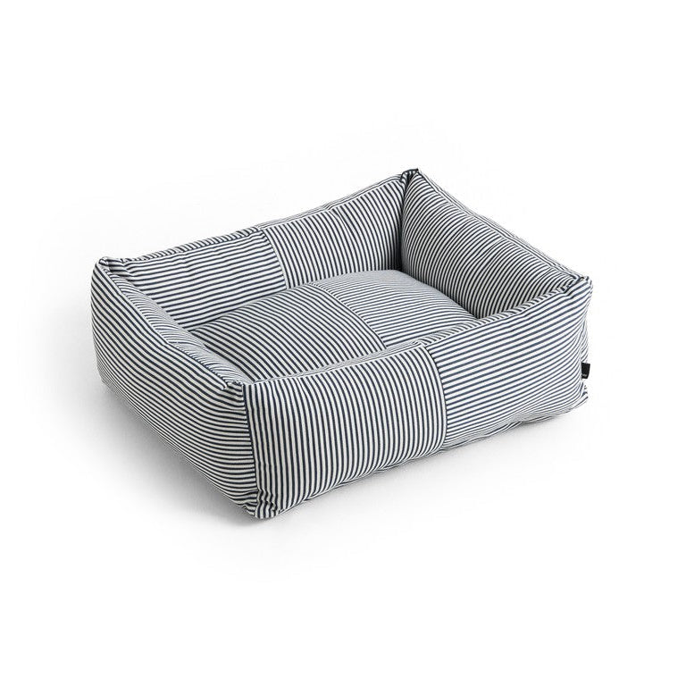 Pat pentru caini Zip - Blue and white stripe