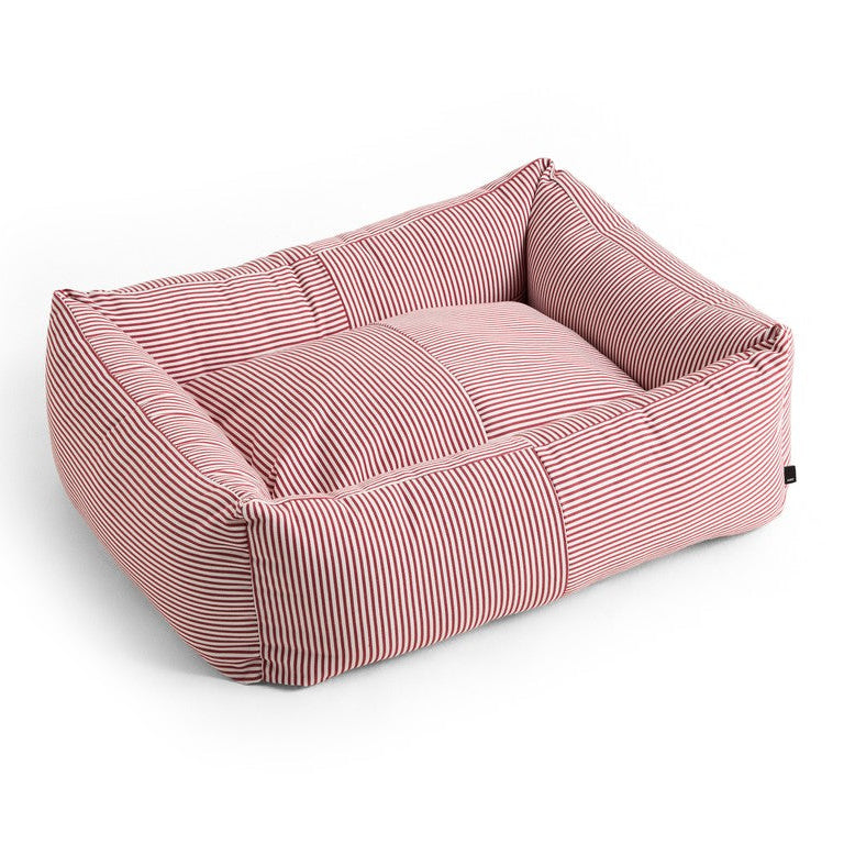 Pat pentru caini Zip - Red and white stripe
