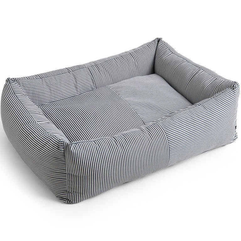 Pat pentru caini Zip - Blue and white stripe