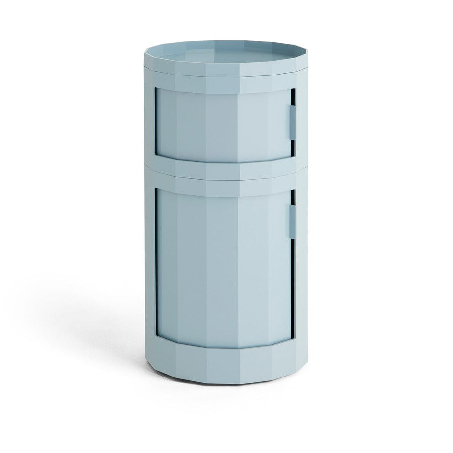 Facet Cabinet 110 incl. feet and castors - Misty Blue