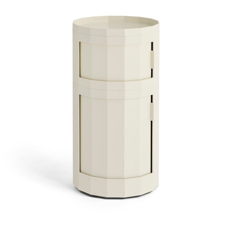 Cabinet Facet 110 cu picioare si roti - Eggshell