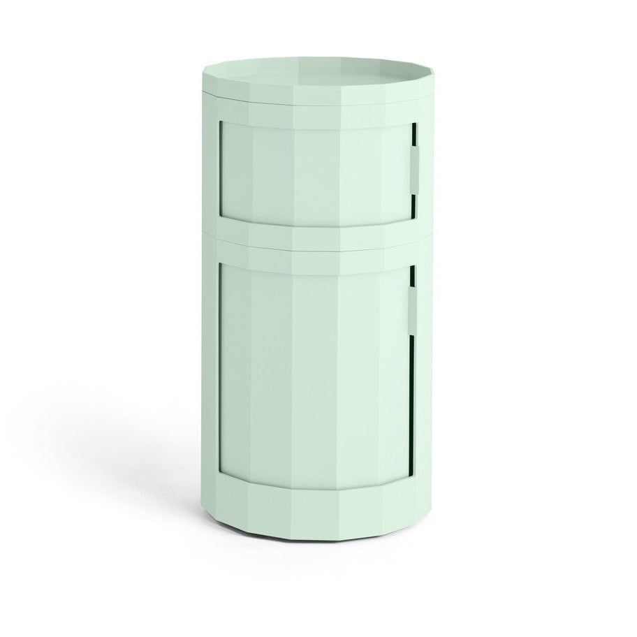 Cabinet Facet 110 cu picioare si roti - Soft Mint