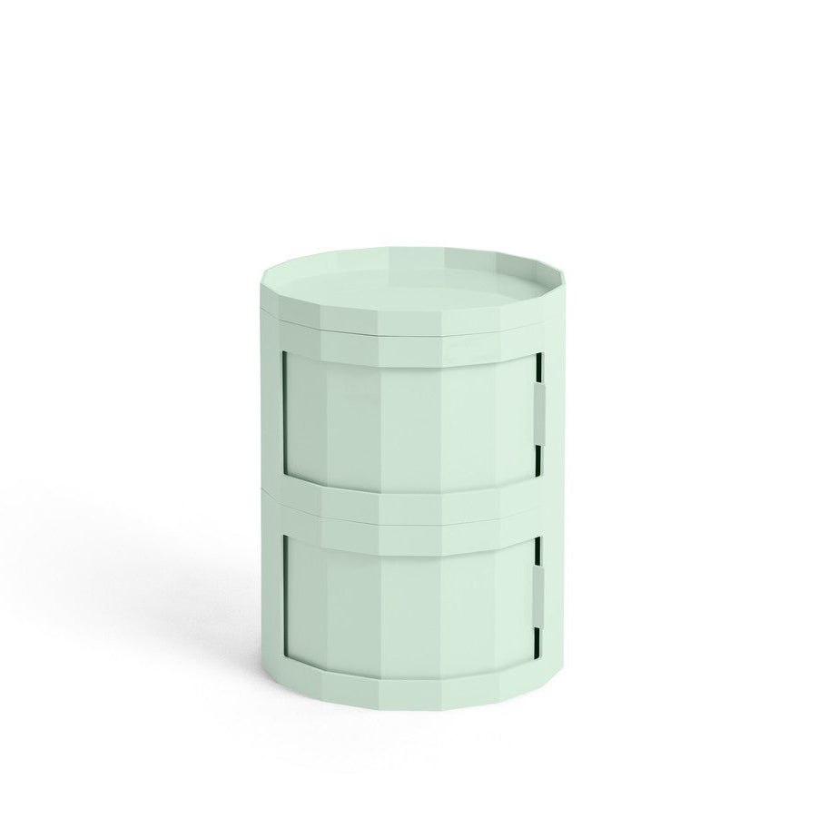 Cabinet Facet 20 cu picioare si roti - Soft Mint