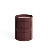 Facet Cabinet 20 incl. feet and castors - Burgundy
