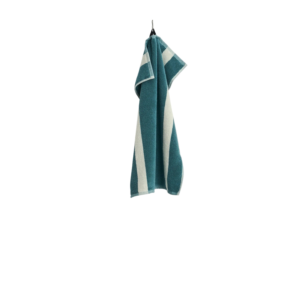 Stripe Towel - Petrol blue