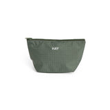 Grid Pouch - Small - Dark green