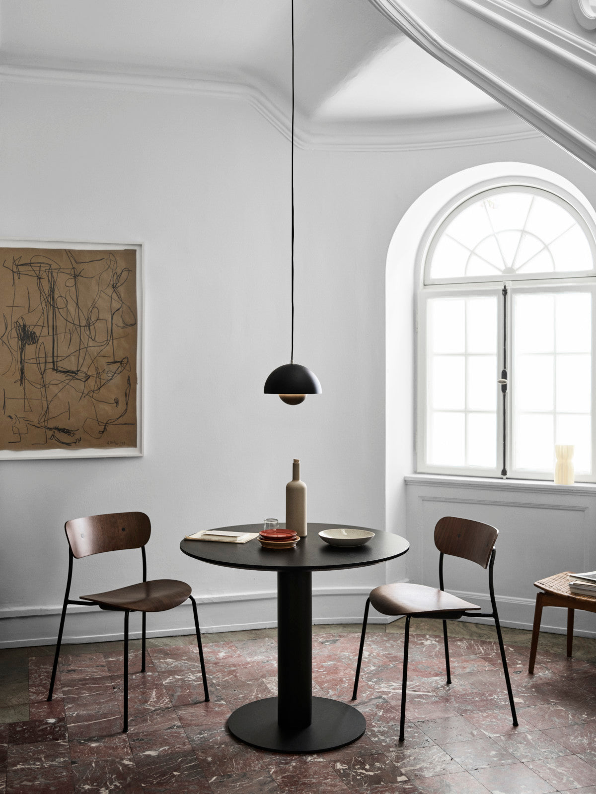 Scaun Pavilion AV1 - Lacquered Walnut