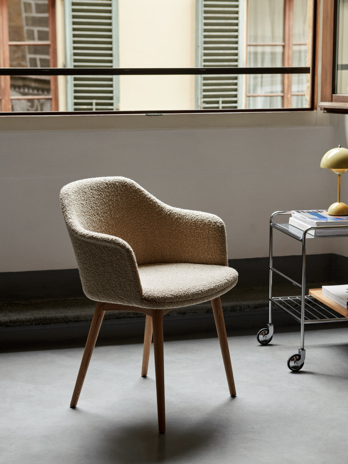 Scaun De Dining Rely HW79 - Complet Tapitat, Cu Perna