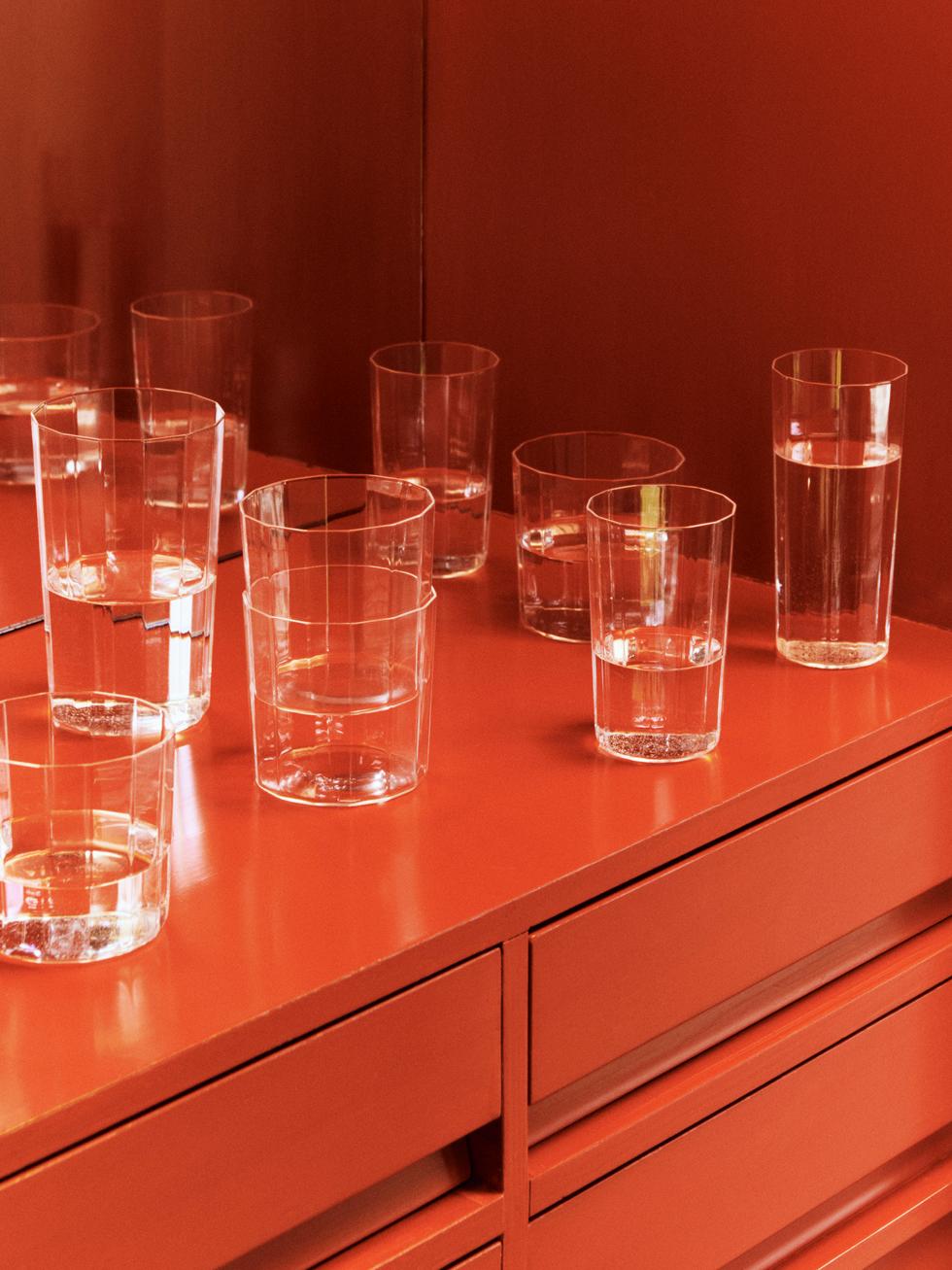Angle Glass - Set of 4 - Tall