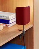Apex Clip Lamp - Maroon red