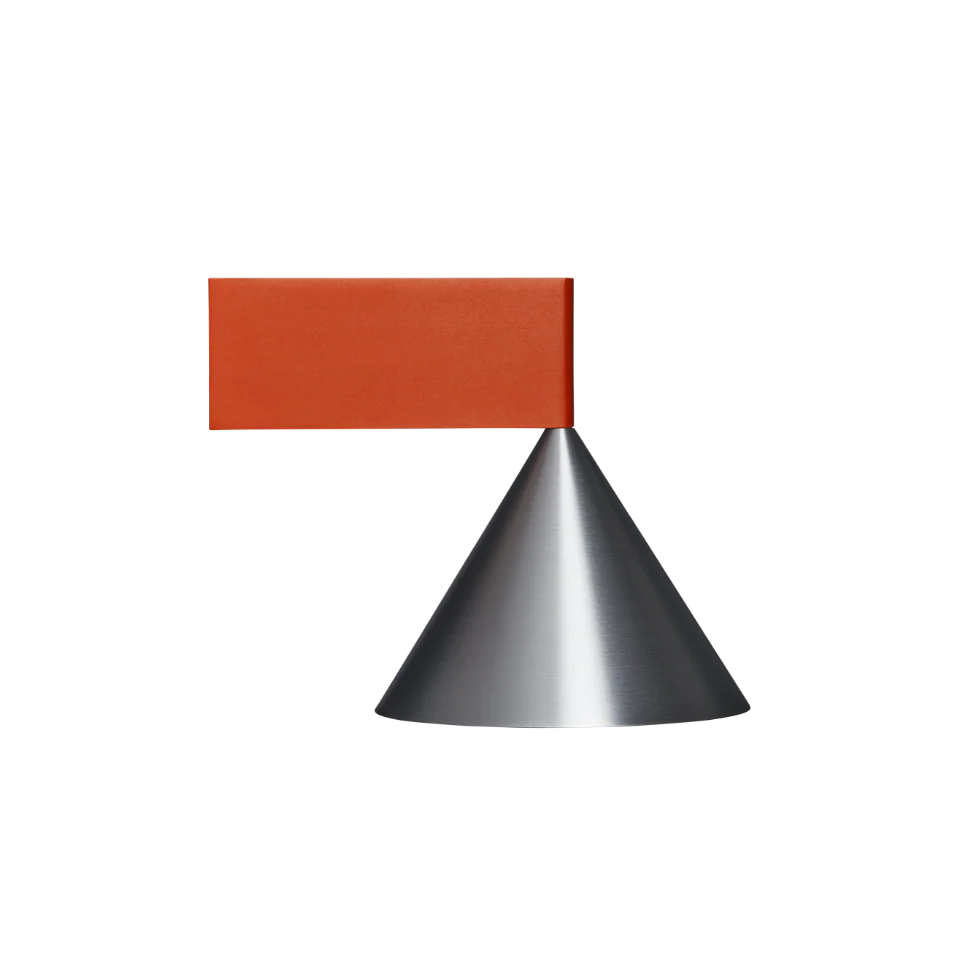 Apollo 14 Wall Lamp - Red Orange, aluminium