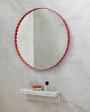 Arcs Mirror Round - Red