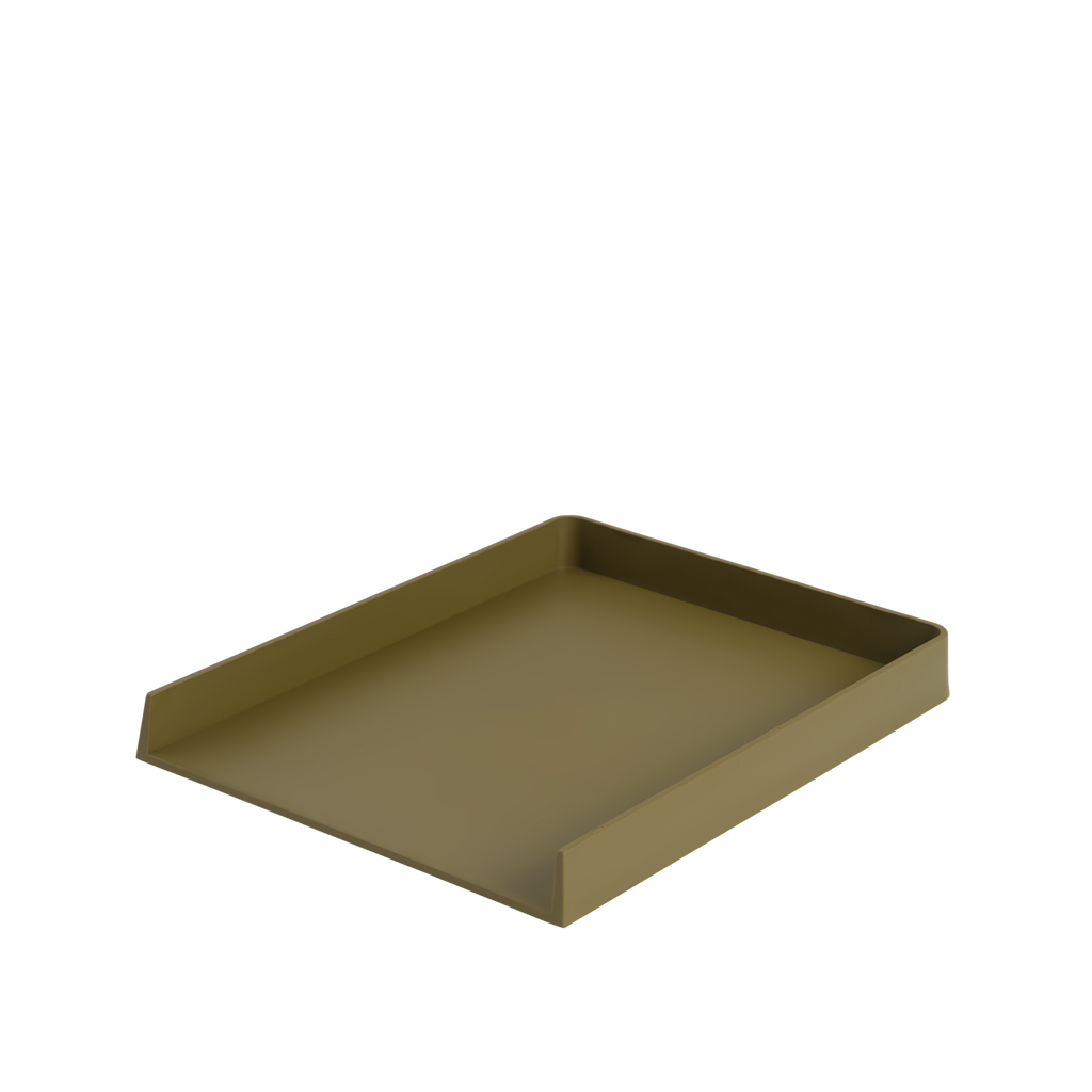 Arrange Desktop Series - Desktop Tray 32 cm - Brown Green