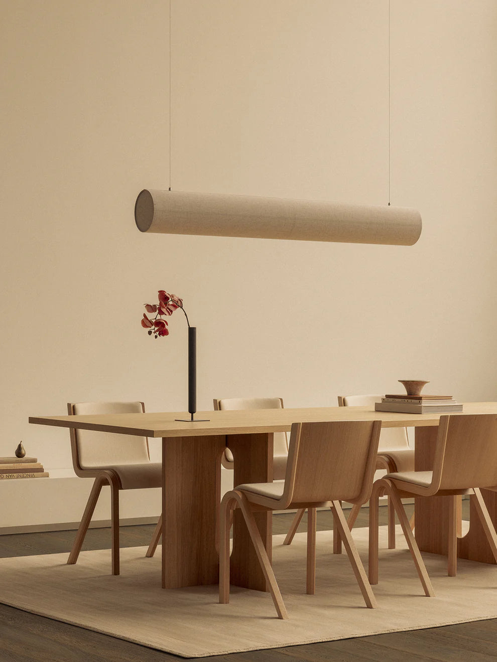 Hashira Linear Pendant Lamp, Raw