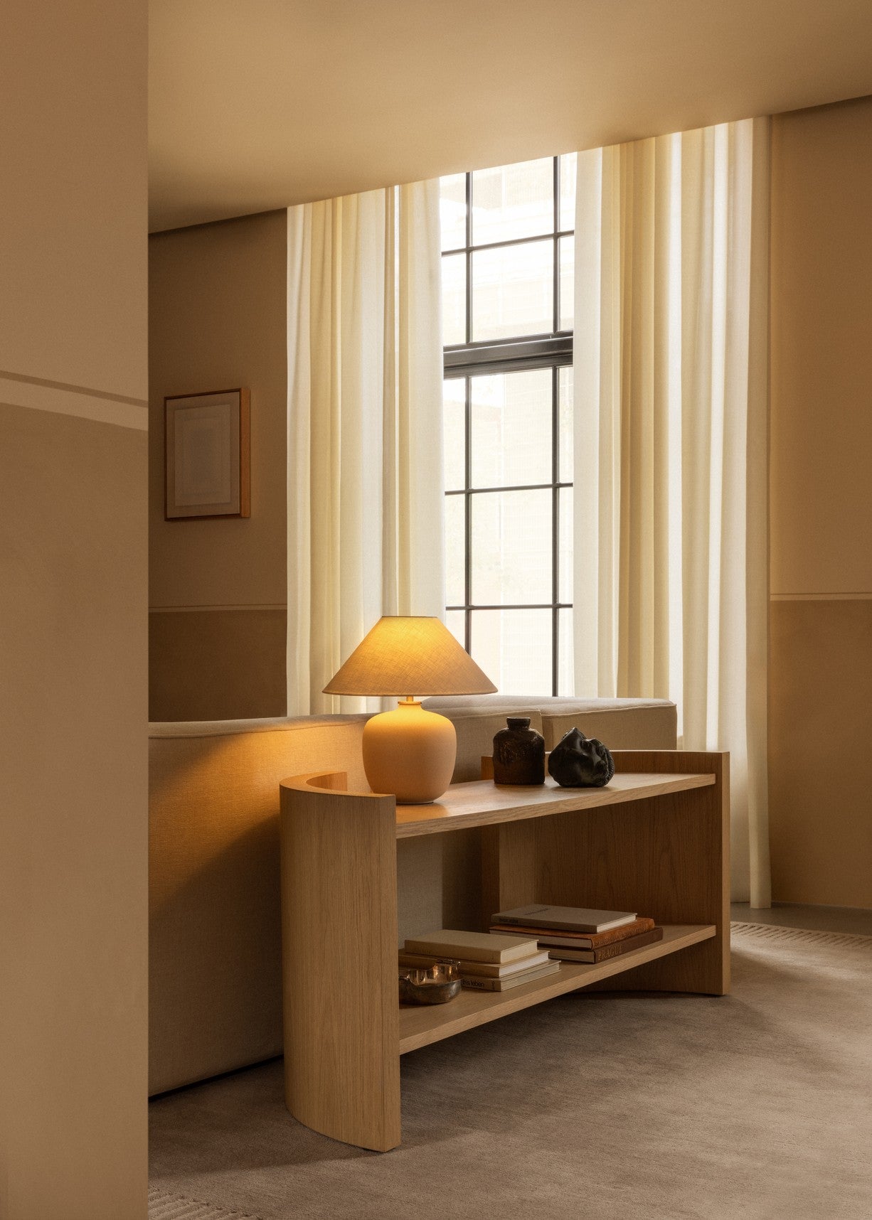 Crescent Shelving H60 cm