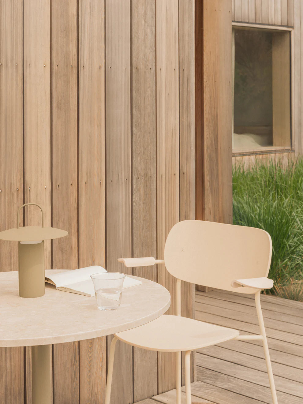 Co Dining Chair, Outdoor - Ivory