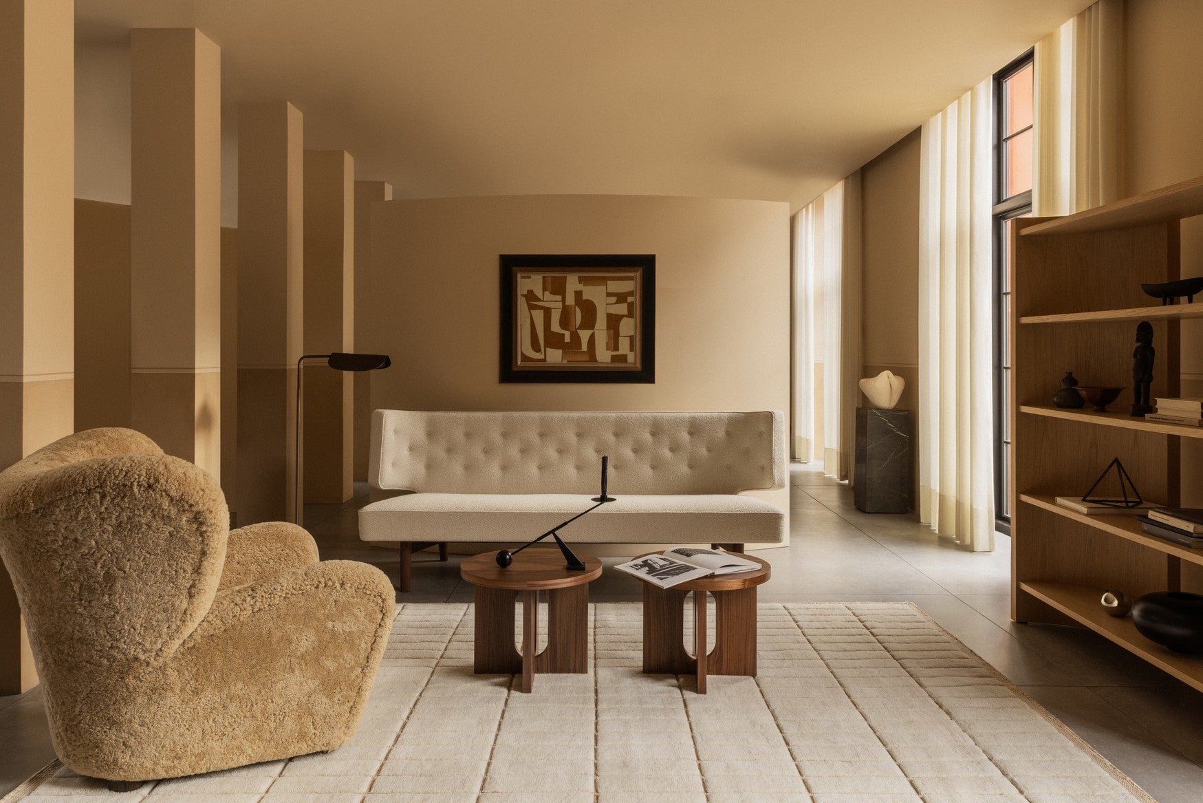 Covor Tile - Ivory tiles