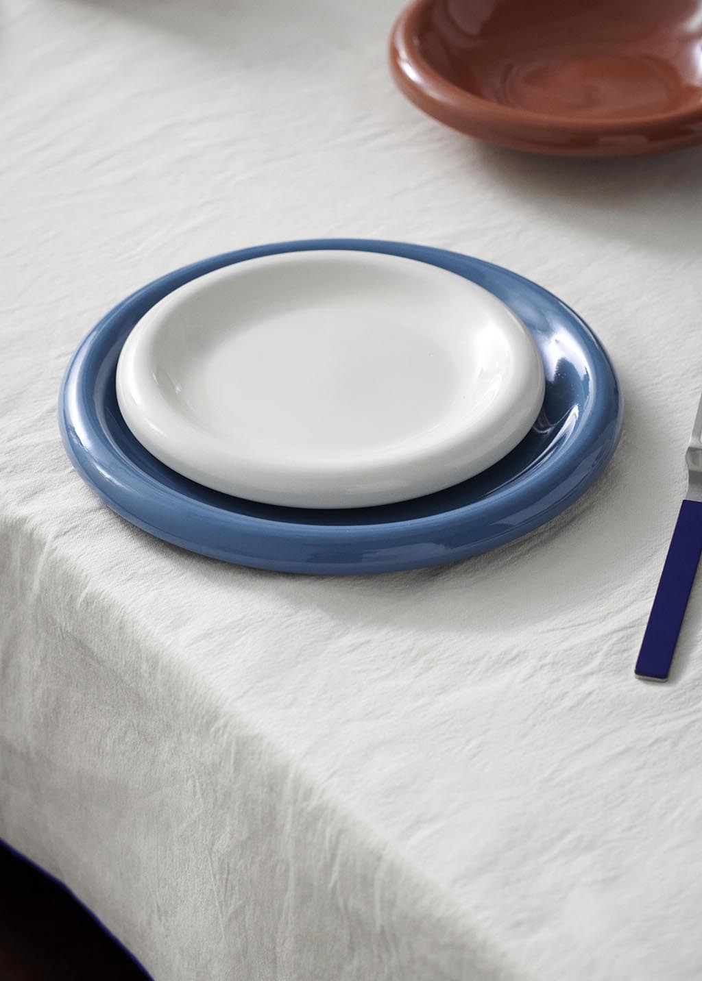 Farfurie Barro - Set de 2 - Alb