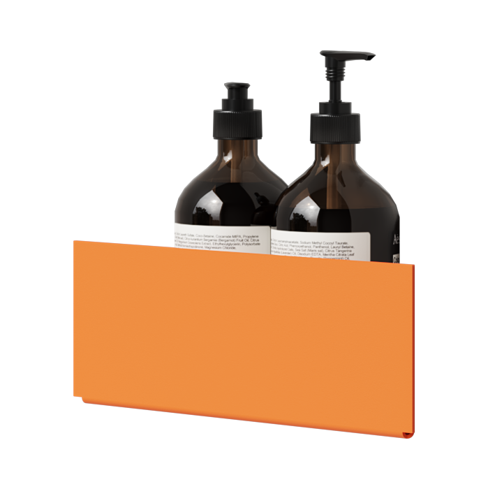 Bath Shelf Corner - Orange