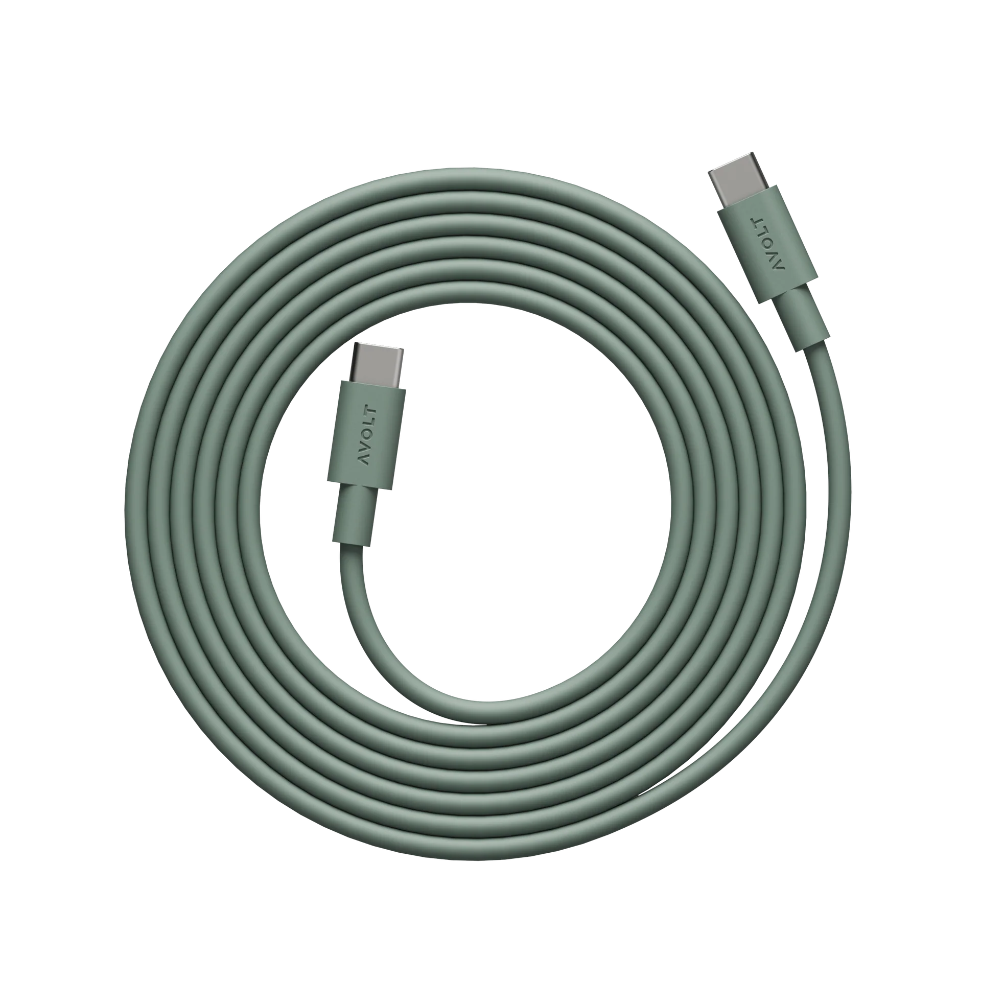 Cable 1  USB-C to USB-C - Oak Green