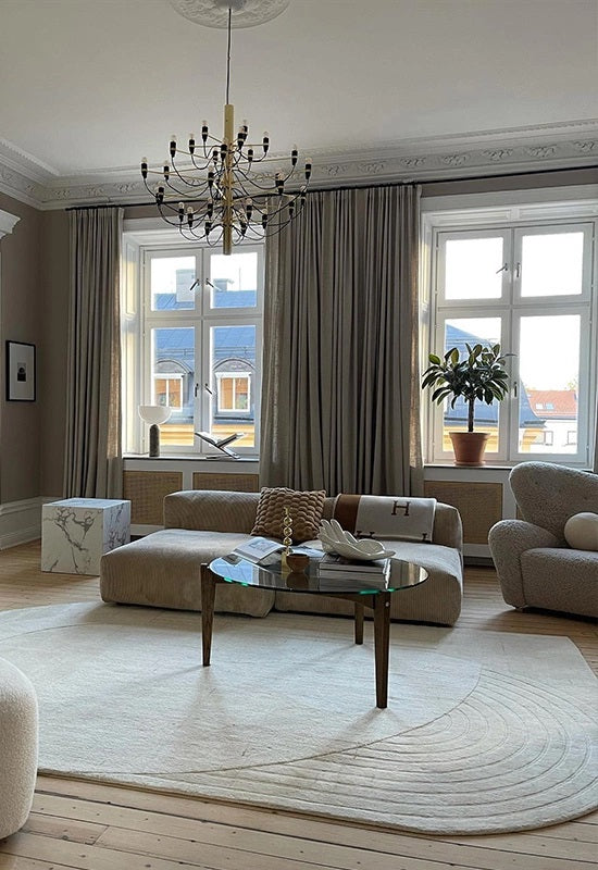Circular Wool Rug